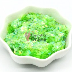 Fulgi de gheata, paiete pentru unghii Cod PFG004 Green Fresh Mermaid Effect